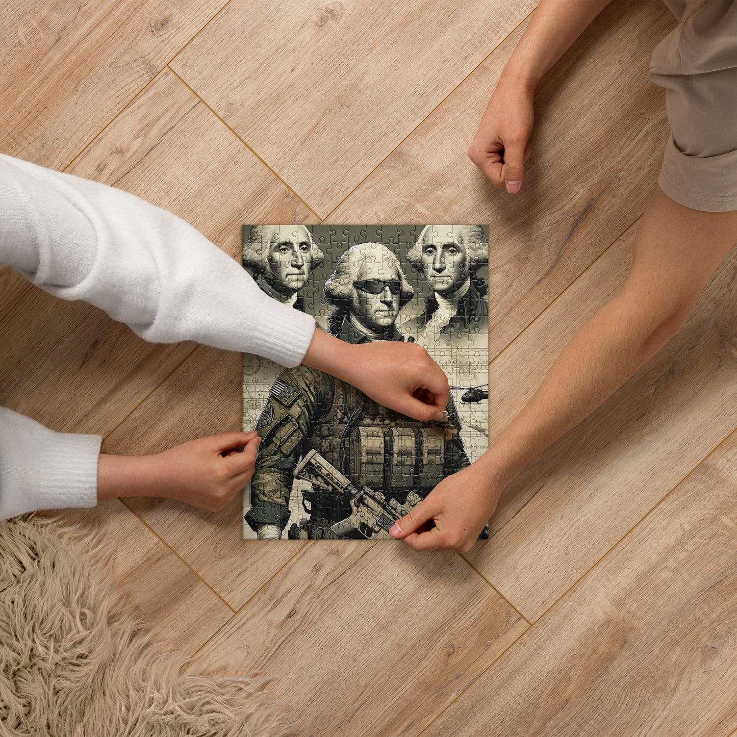 "George Washington: Keeping America Safe" Jigsaw puzzle