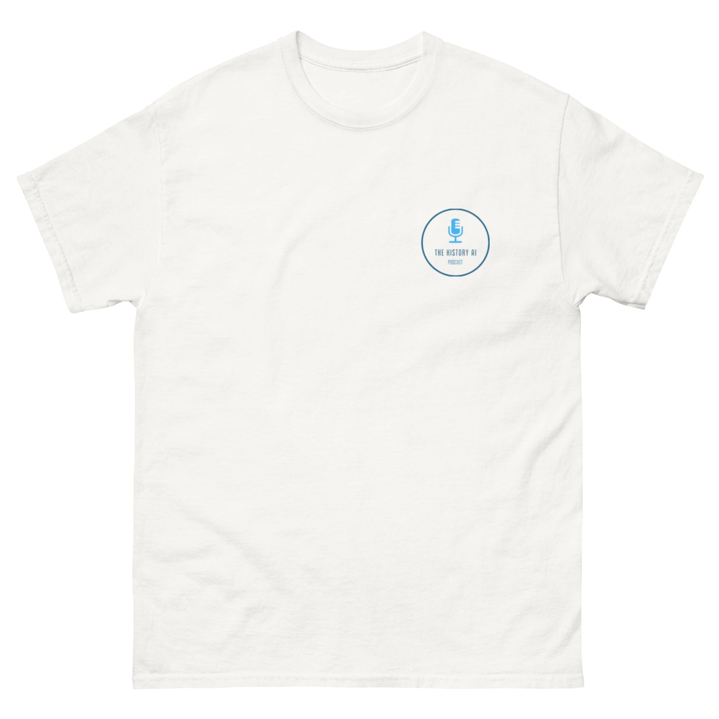 "The History AI Podcast" Men's Classic Tee