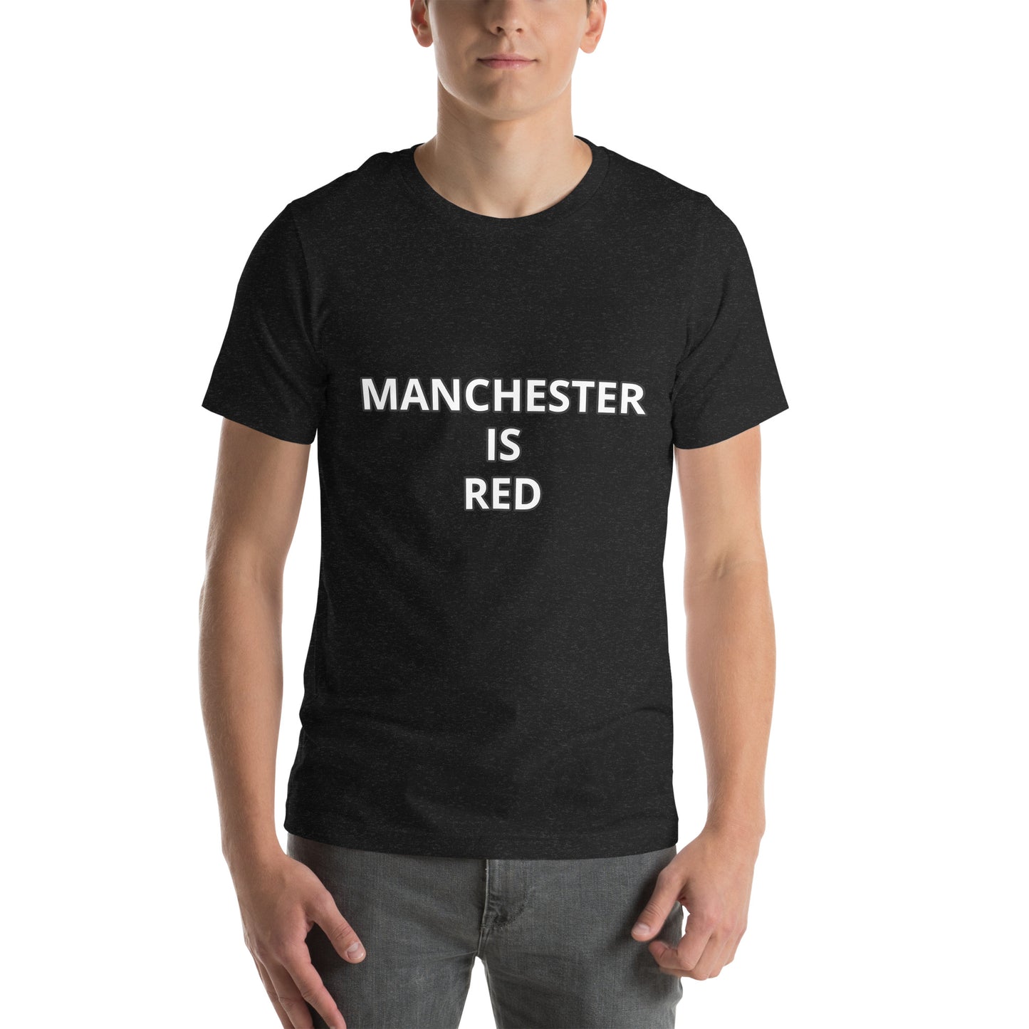 "Manchester is Red" Unisex t-shirt