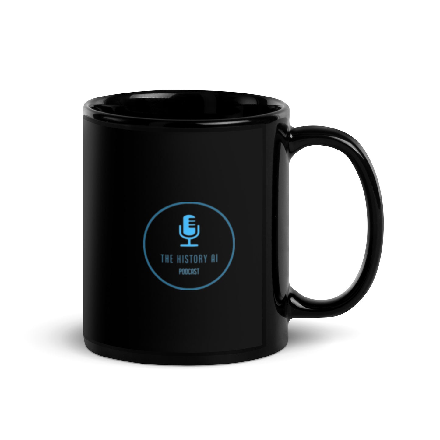 "Bazooka Charlie" Black Glossy Mug