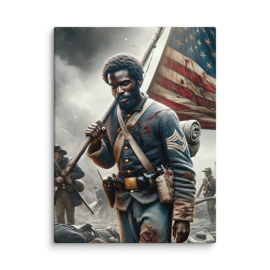 "William Carney: Honor and Glory" Canvas