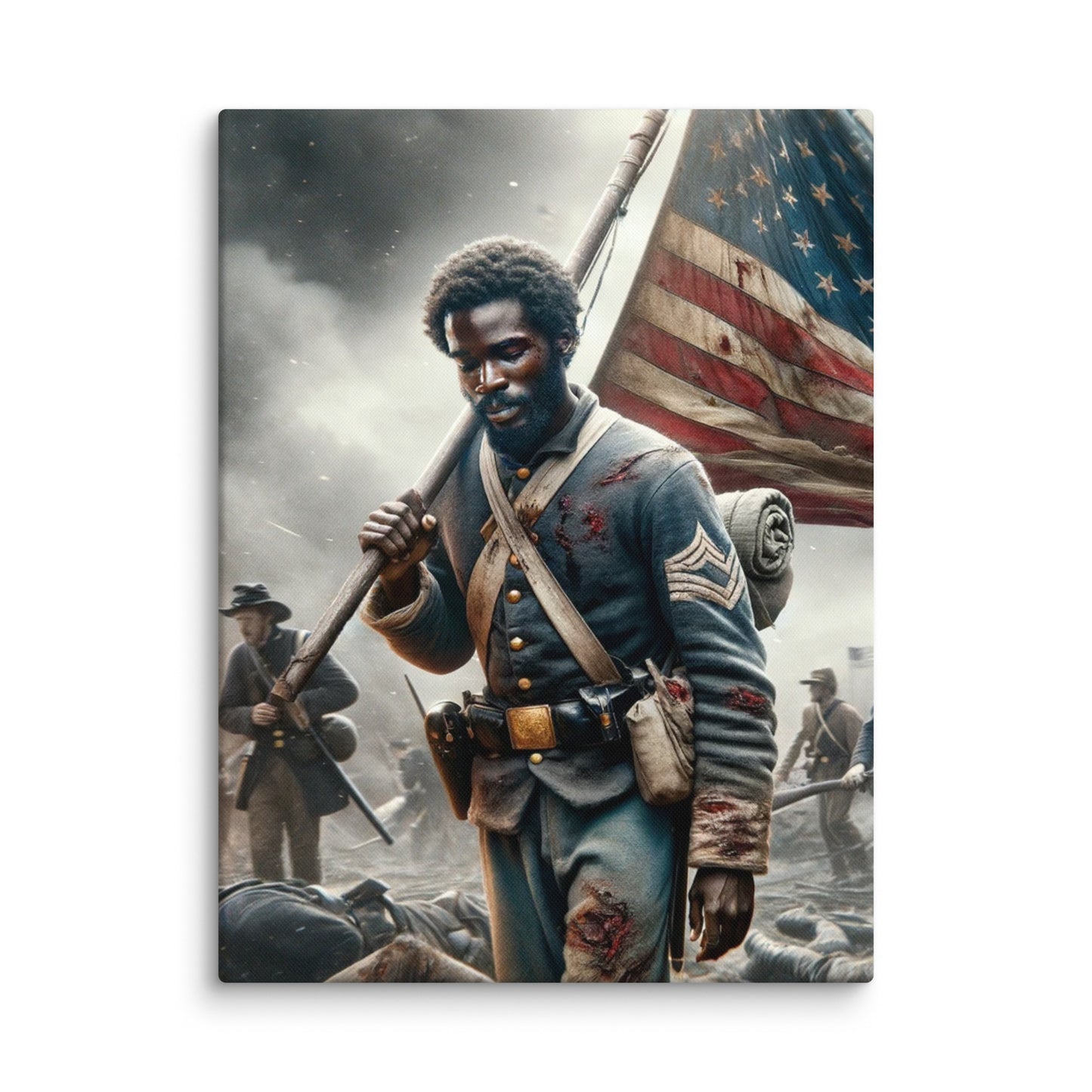 "William Carney: Honor and Glory" Canvas