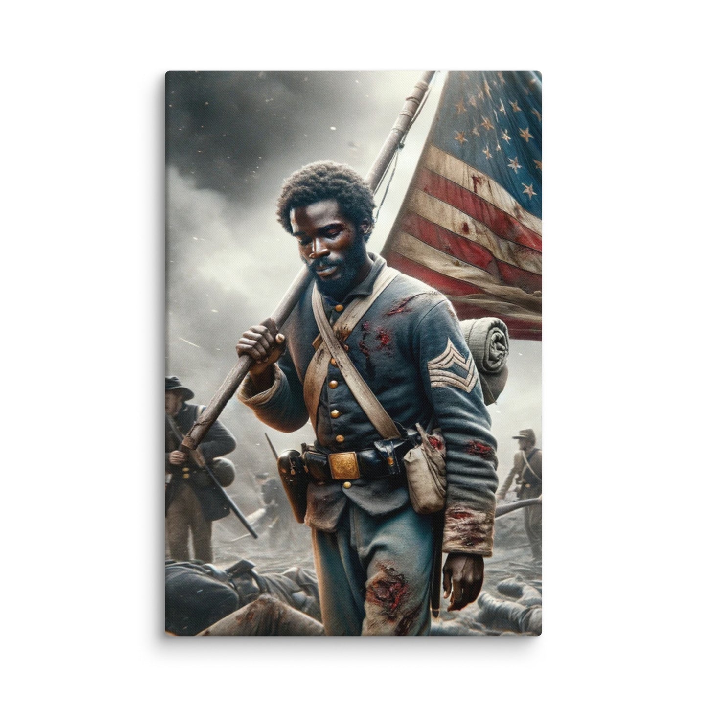 "William Carney: Honor and Glory" Canvas