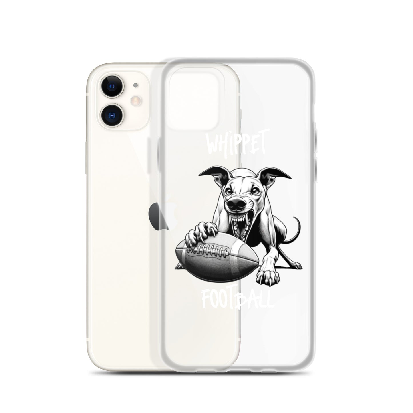 Whippet Football Clear Case for iPhone®