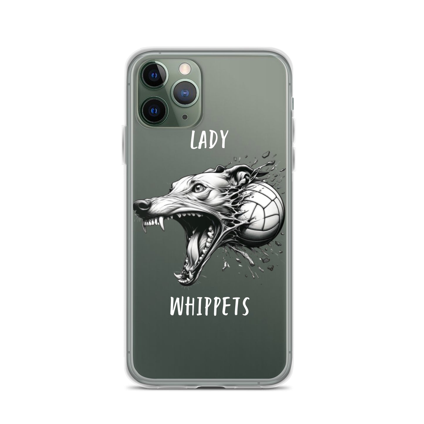 Lady Whippets Volleyball Clear Case for iPhone®