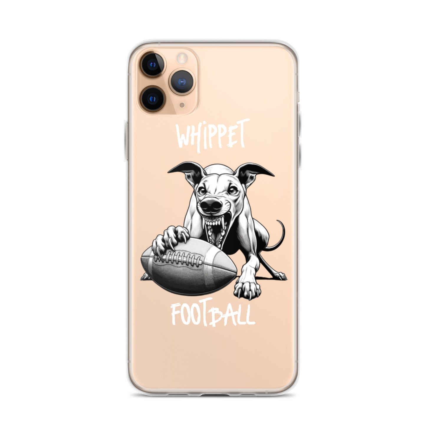 Whippet Football Clear Case for iPhone®