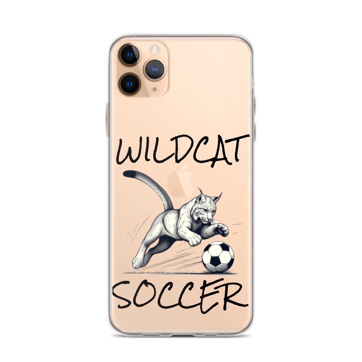 Wildcat Soccer Clear Case for iPhone®