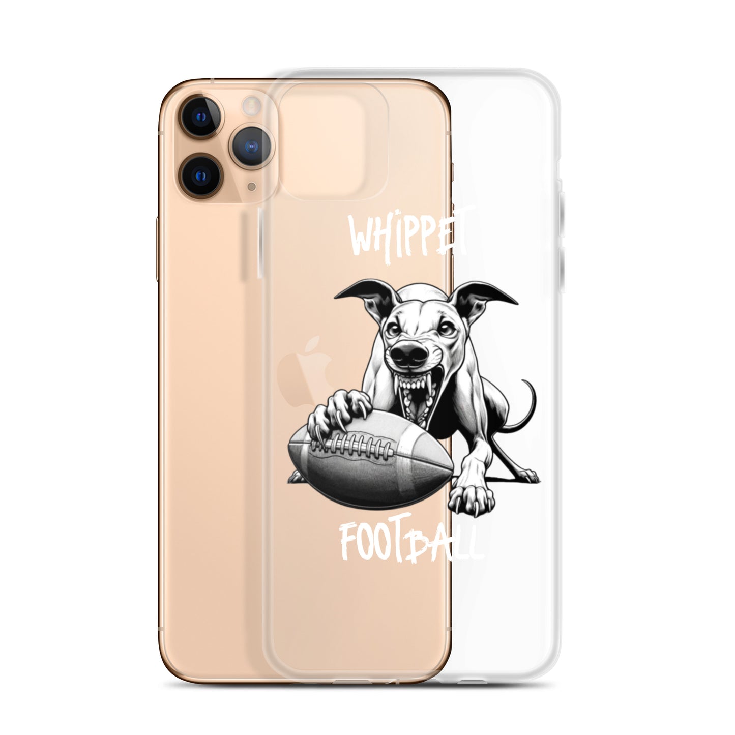 Whippet Football Clear Case for iPhone®