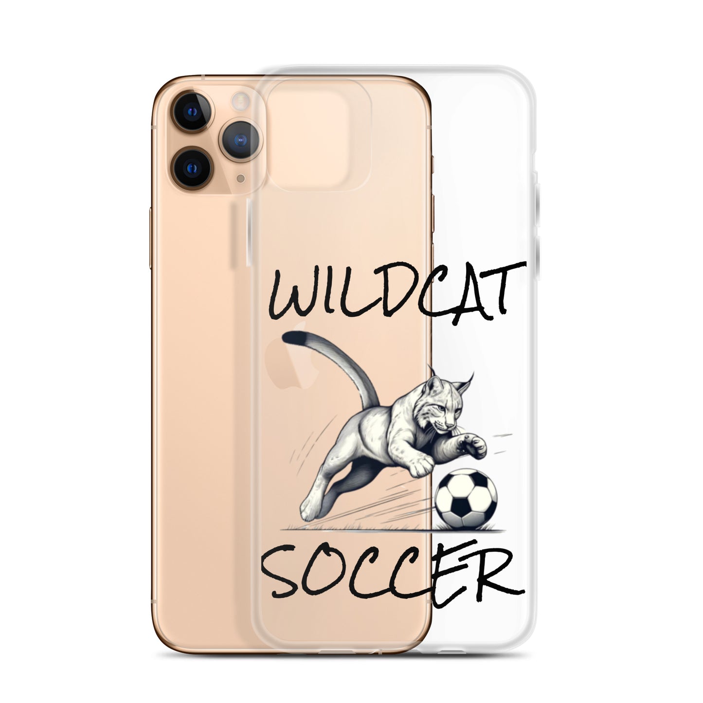 Wildcat Soccer Clear Case for iPhone®