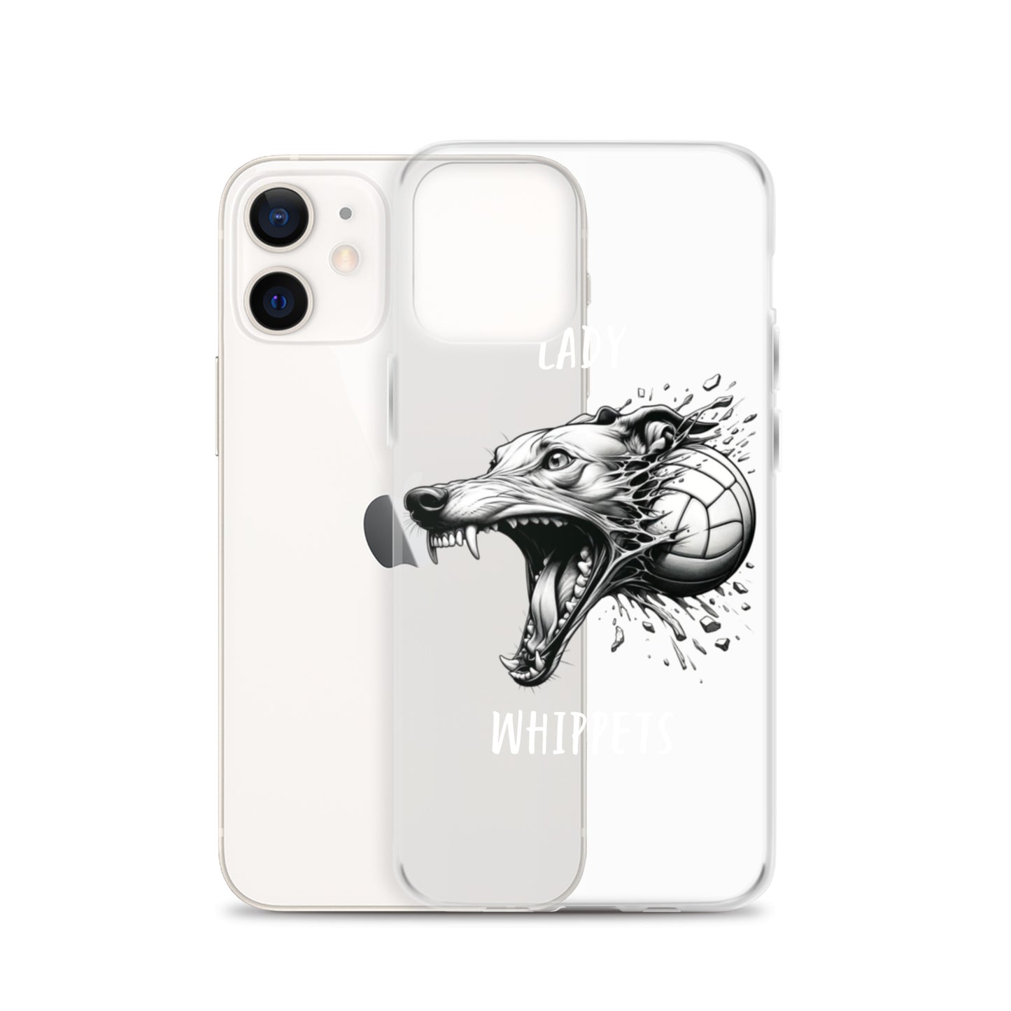 Lady Whippets Volleyball Clear Case for iPhone®