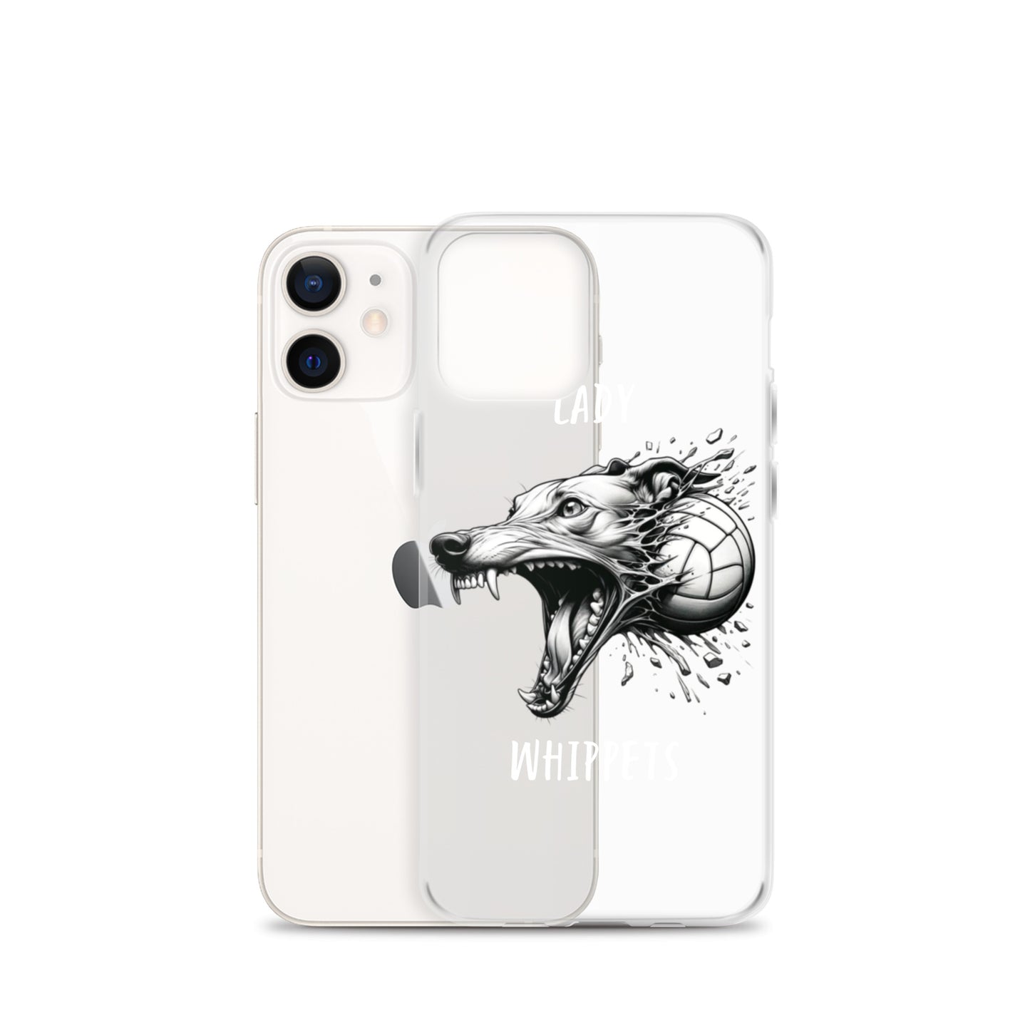 Lady Whippets Volleyball Clear Case for iPhone®