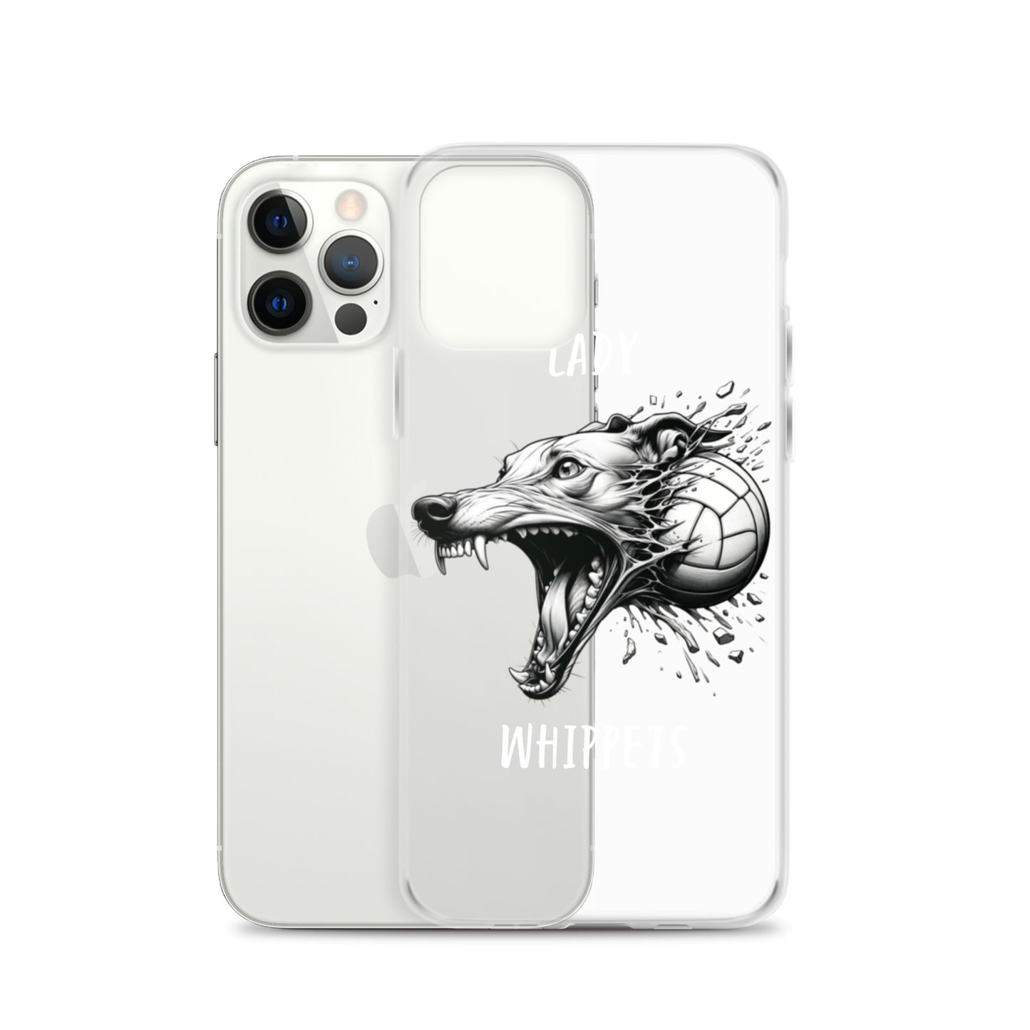 Lady Whippets Volleyball Clear Case for iPhone®