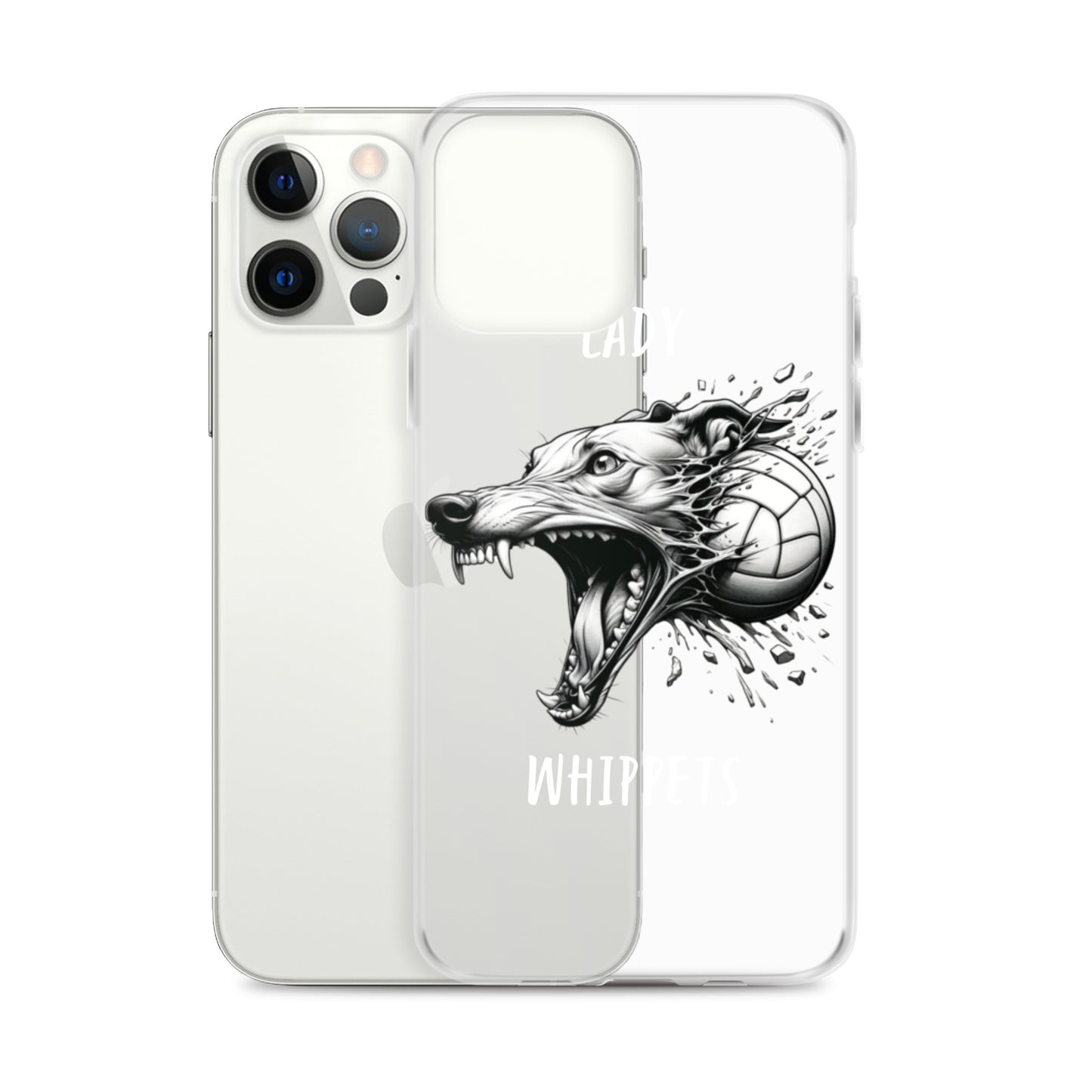 Lady Whippets Volleyball Clear Case for iPhone®