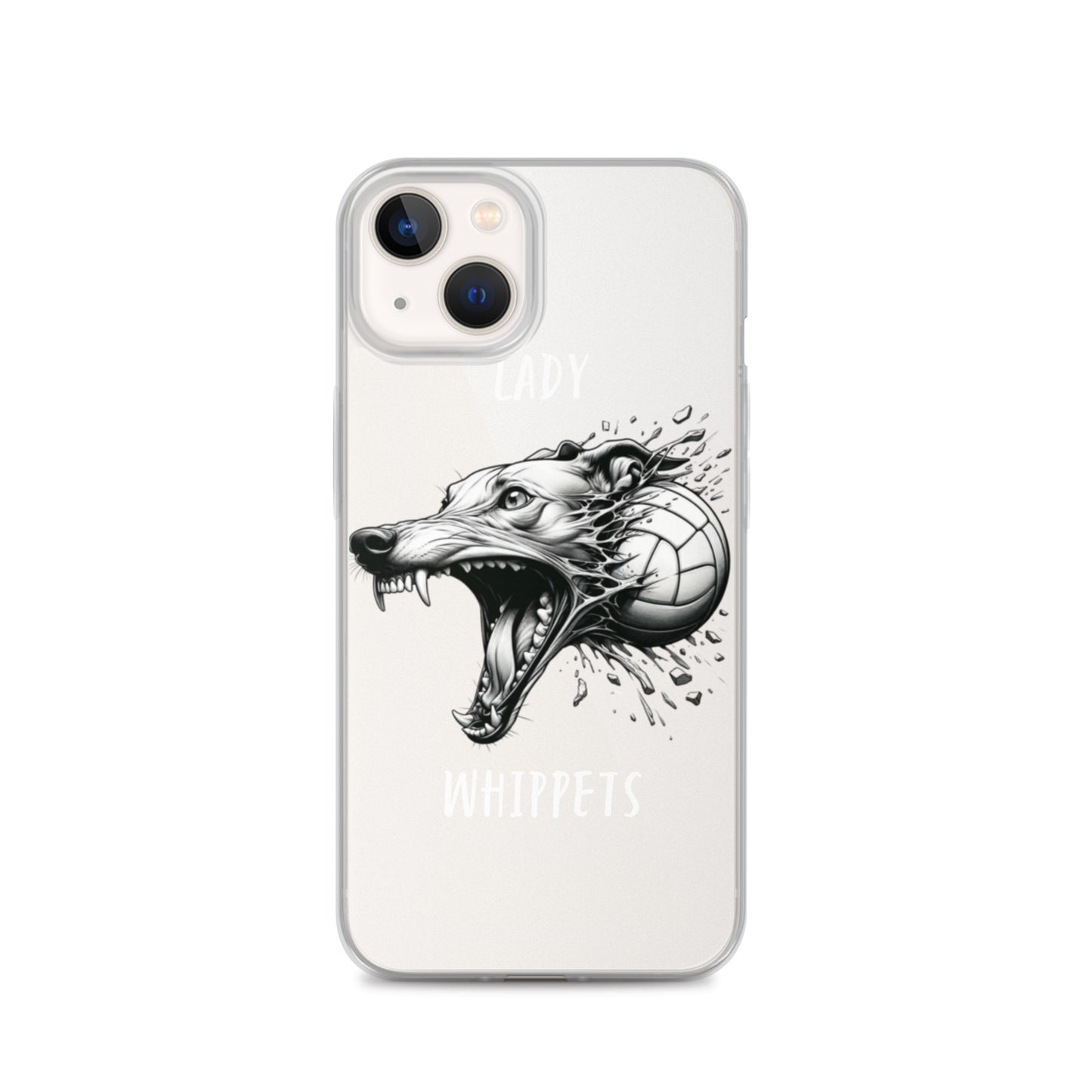 Lady Whippets Volleyball Clear Case for iPhone®