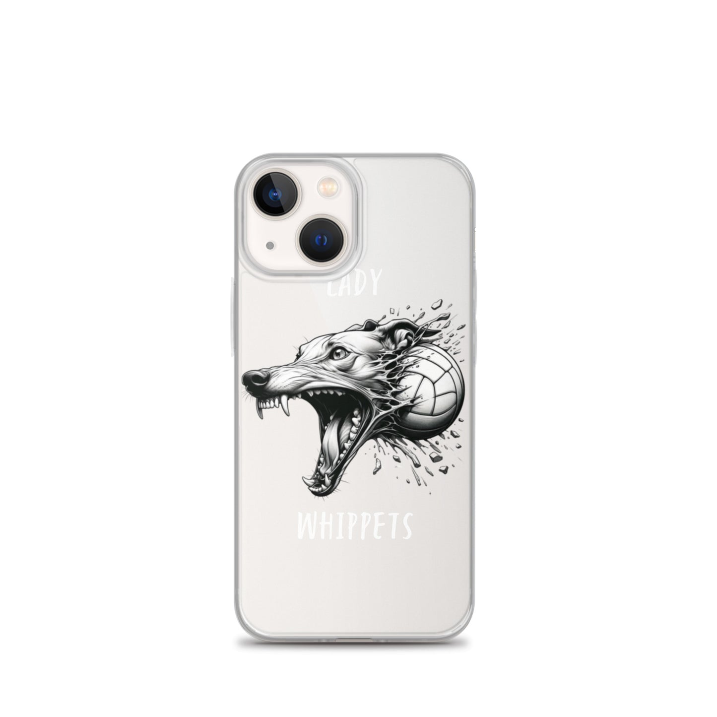 Lady Whippets Volleyball Clear Case for iPhone®