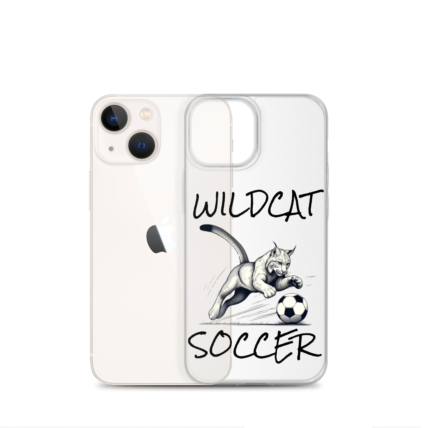 Wildcat Soccer Clear Case for iPhone®