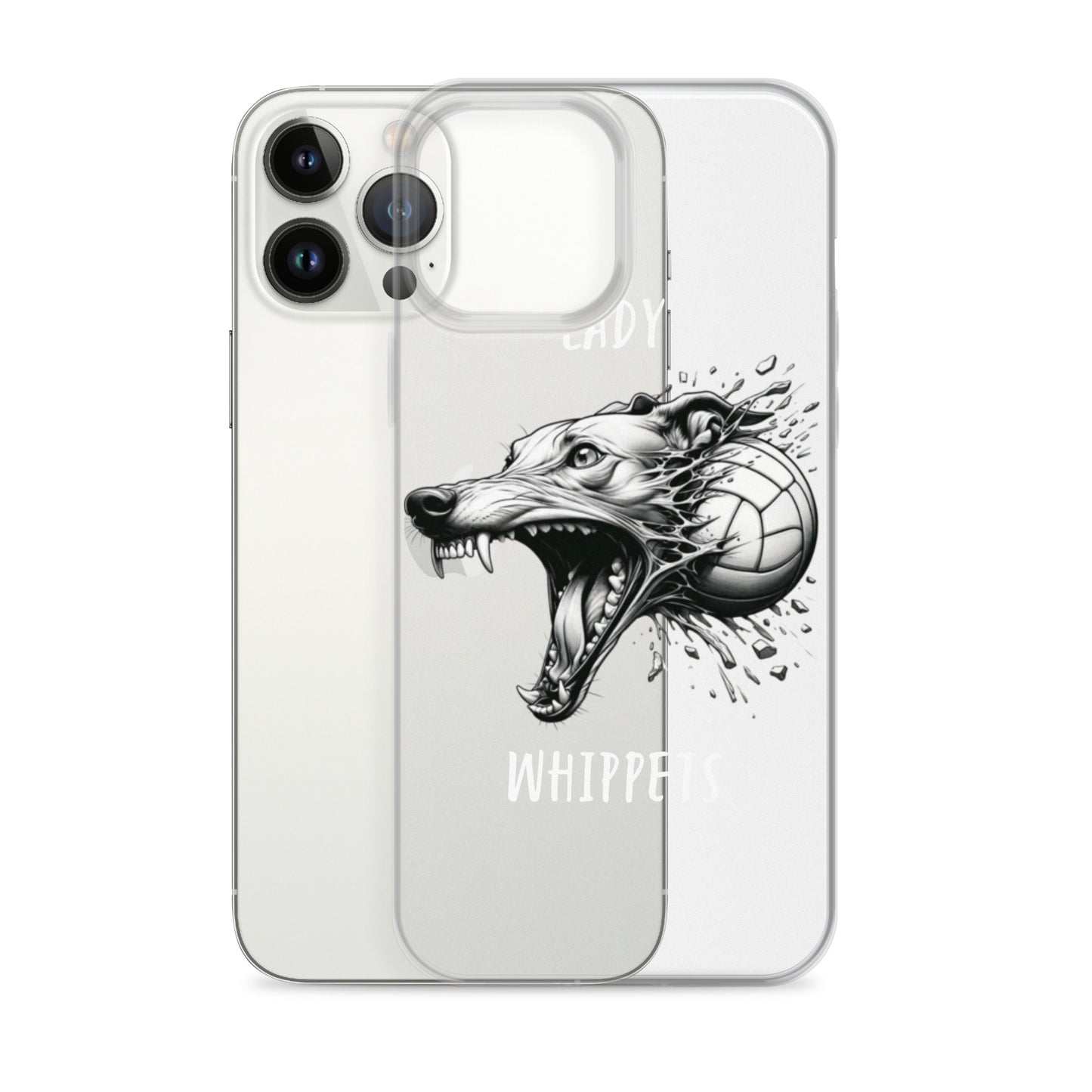 Lady Whippets Volleyball Clear Case for iPhone®