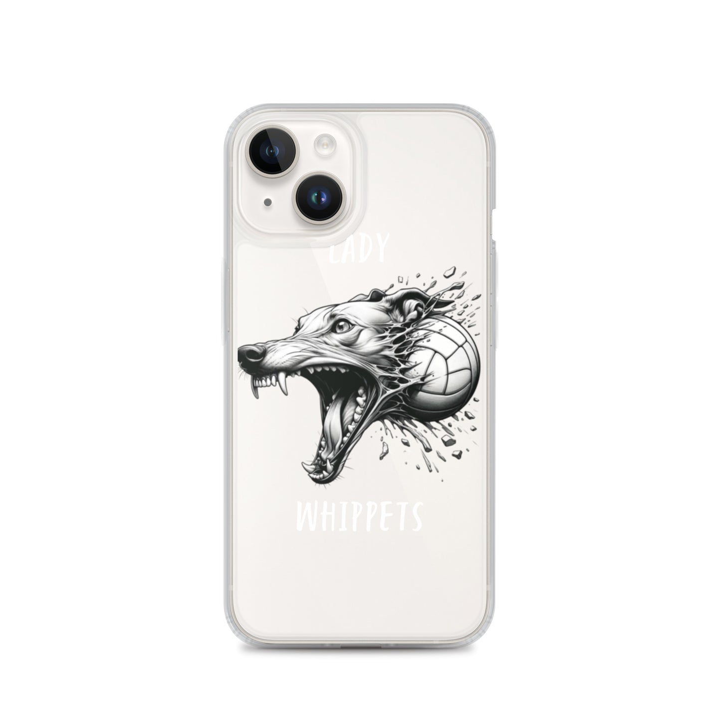 Lady Whippets Volleyball Clear Case for iPhone®