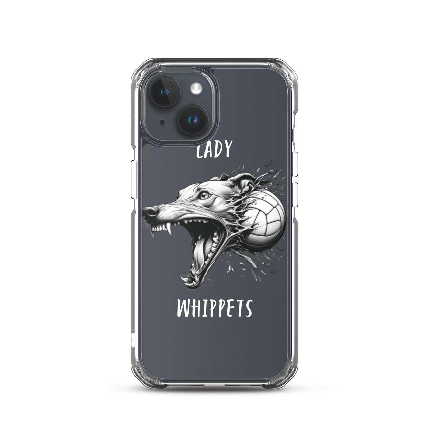 Lady Whippets Volleyball Clear Case for iPhone®