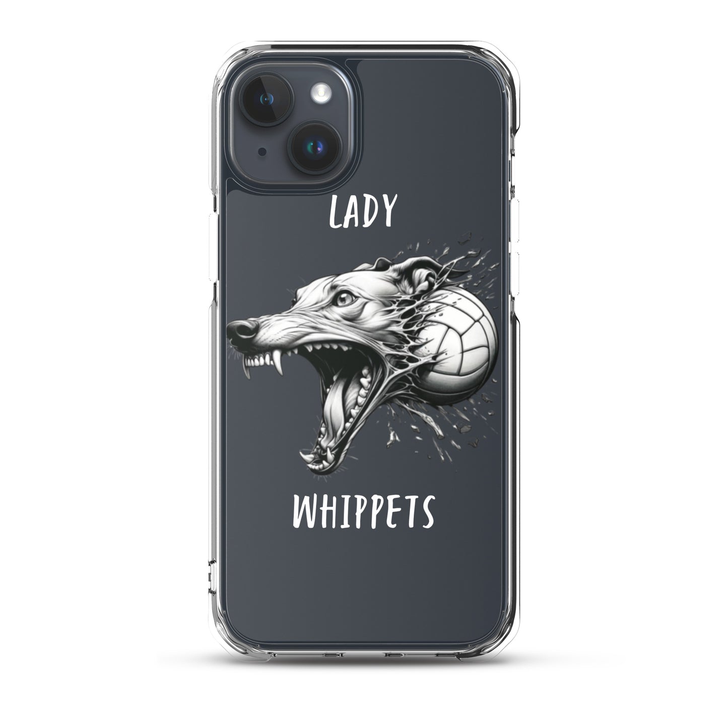 Lady Whippets Volleyball Clear Case for iPhone®