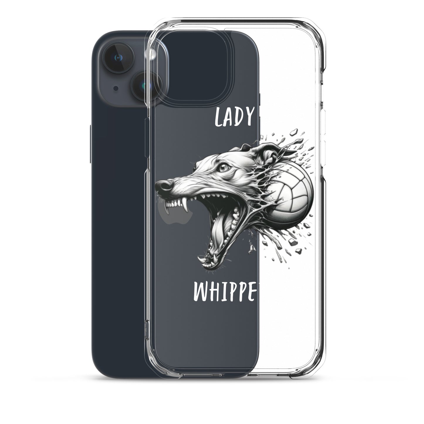 Lady Whippets Volleyball Clear Case for iPhone®