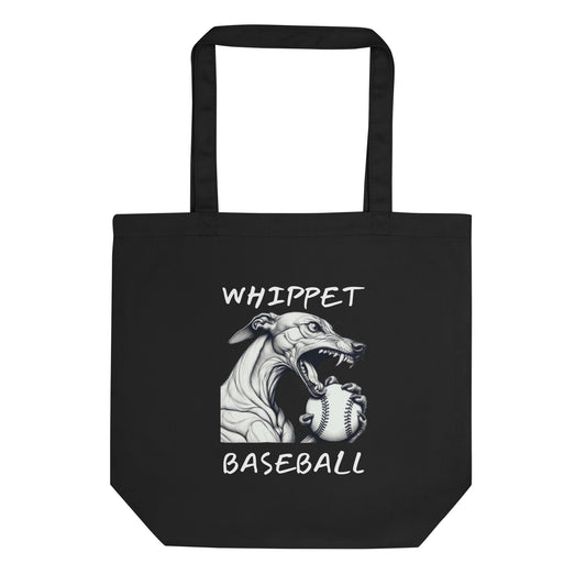 Whippet Baseball Eco Tote Bag