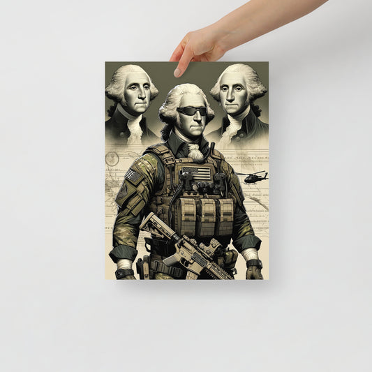 "George Washington: Keeping America Safe" Poster