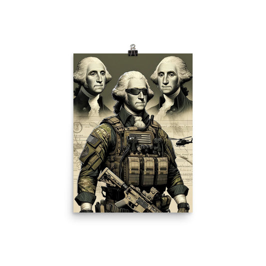 "George Washington: Keeping America Safe" Poster