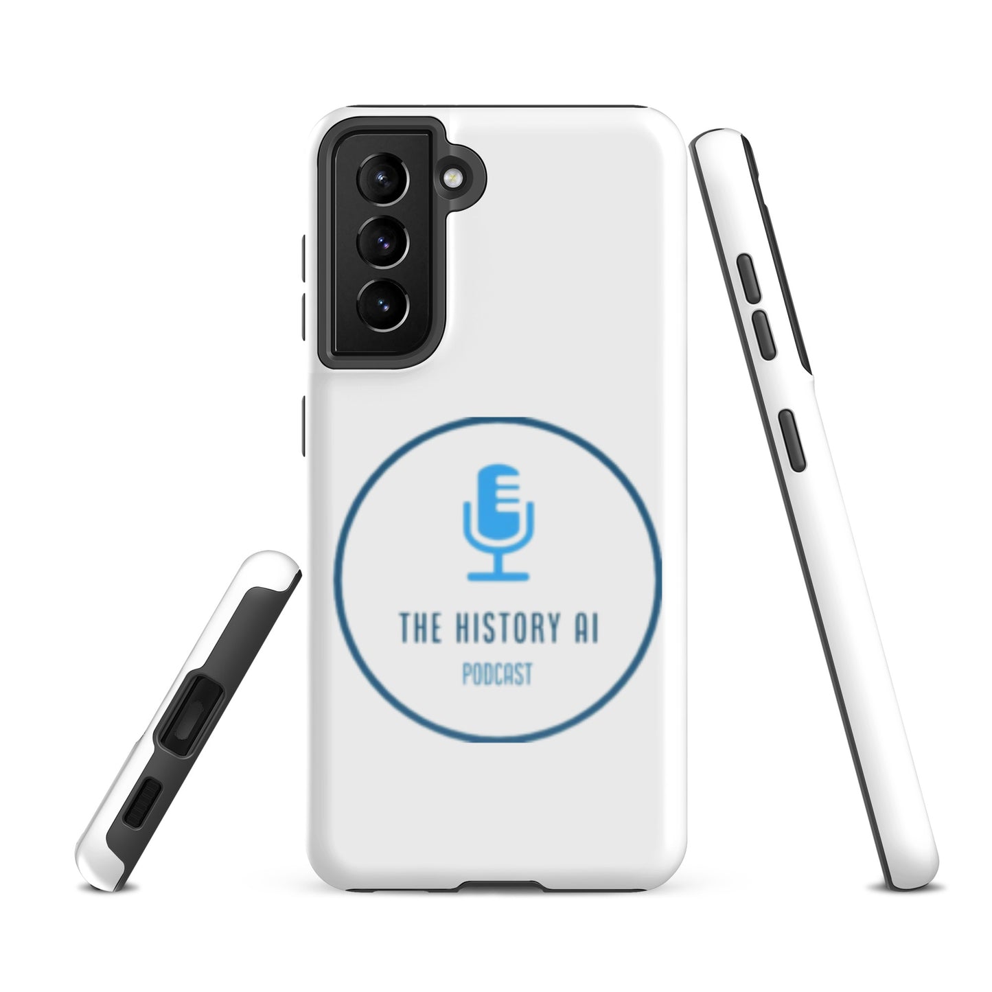 "The History AI Podcast" Tough case for Samsung®