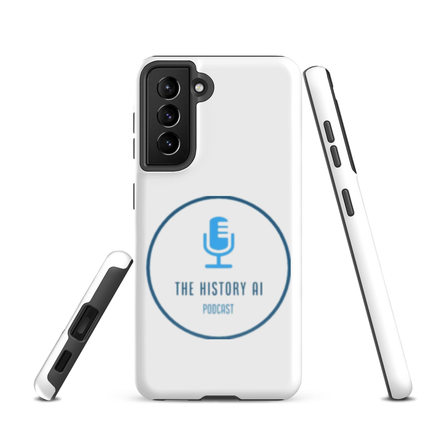 "The History AI Podcast" Tough case for Samsung®