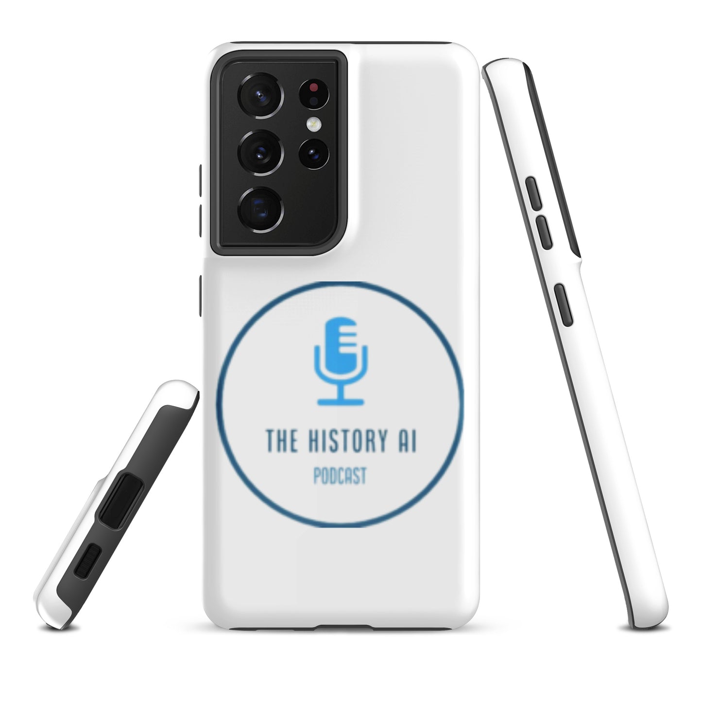 "The History AI Podcast" Tough case for Samsung®