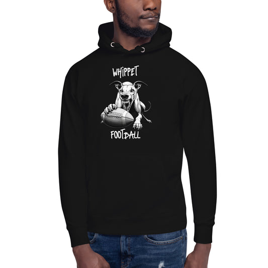 Whippet Football Unisex Hoodie