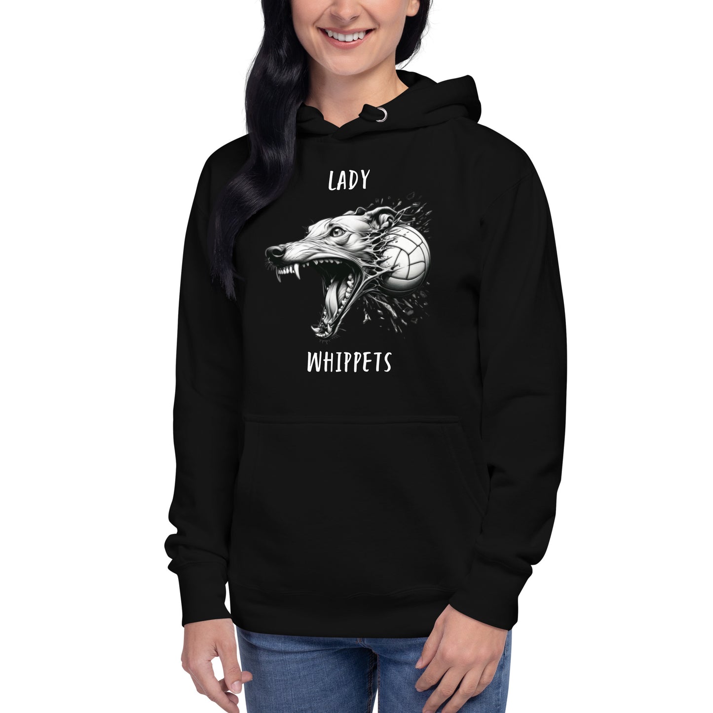 Lady Whippets Volleyball Unisex Hoodie