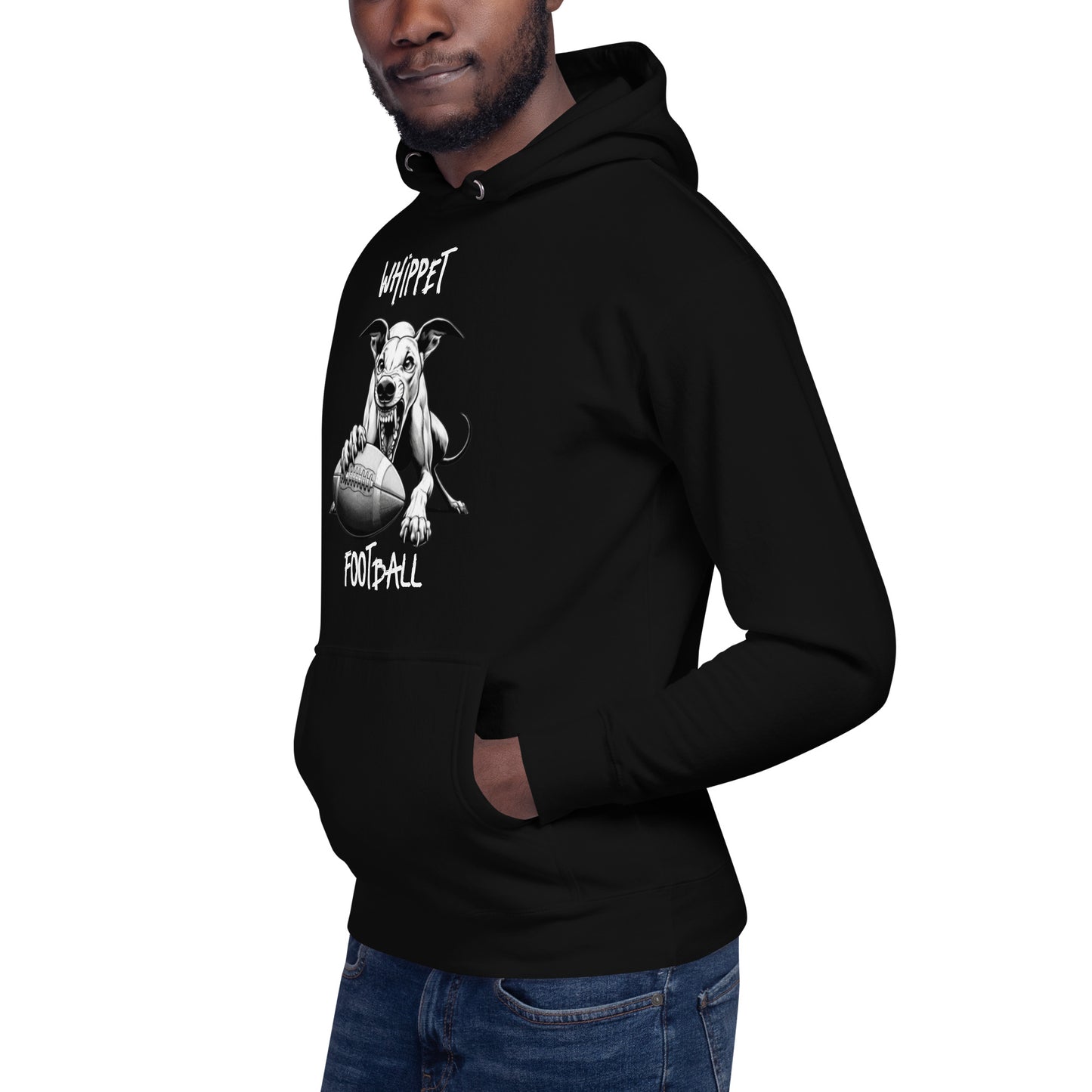 Whippet Football Unisex Hoodie