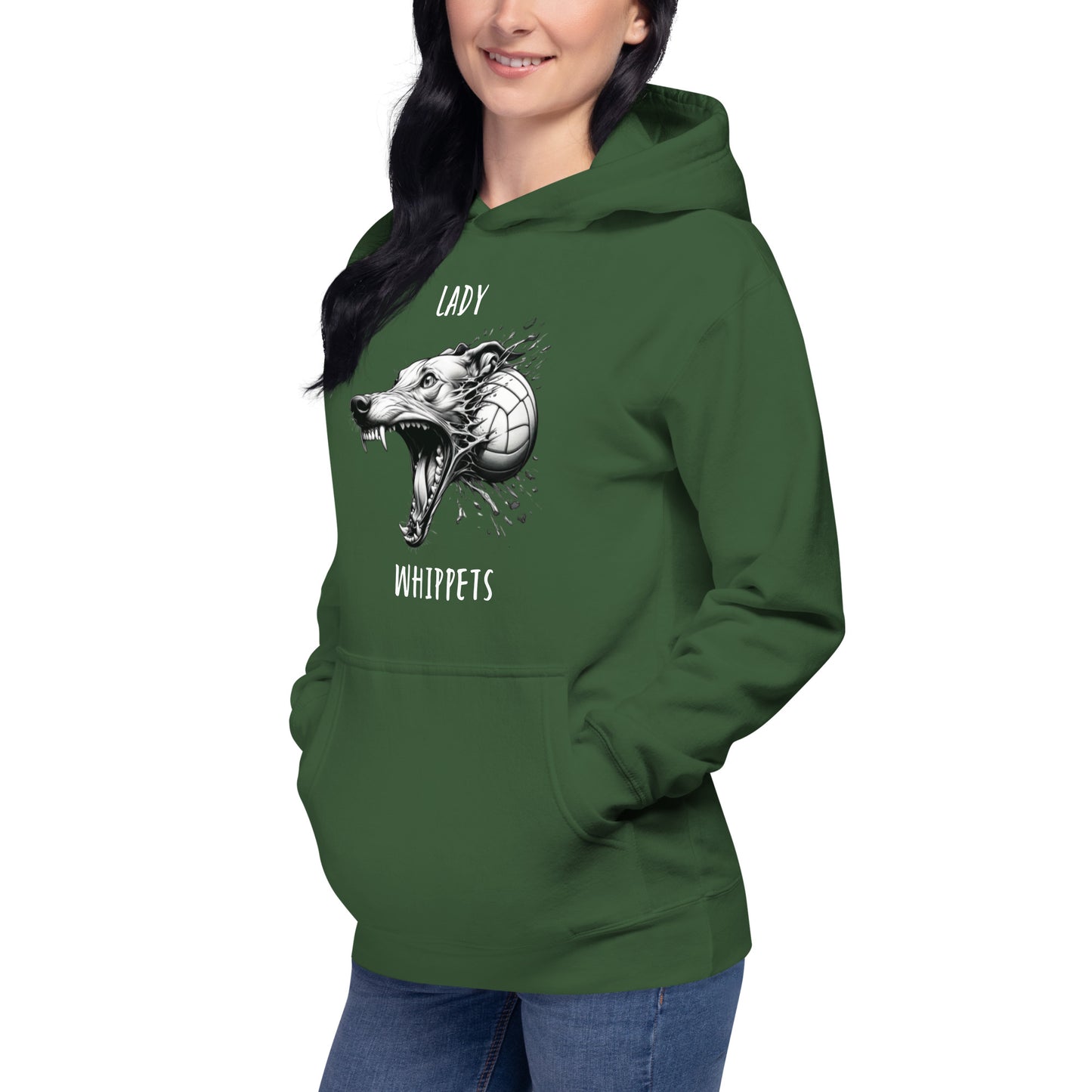 Lady Whippets Volleyball Unisex Hoodie