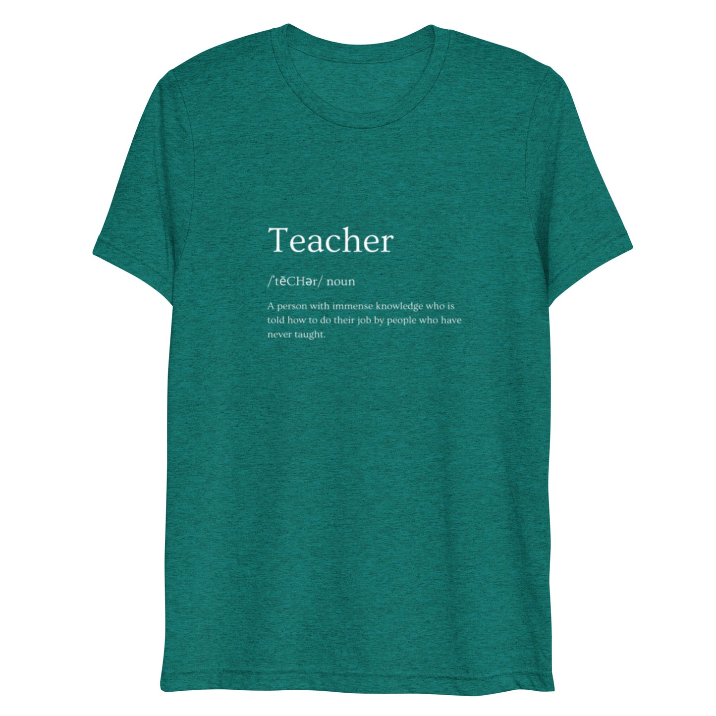 Teacher Short sleeve t-shirt